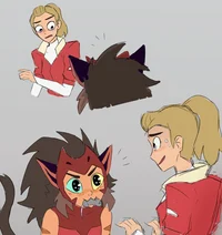 Adora and Catra