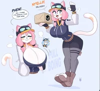 Pizza delivery furry