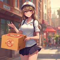 Pizza Delivery Girl