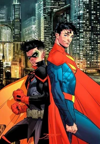 Jon Kent and Damian