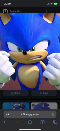 Angry Sonic 