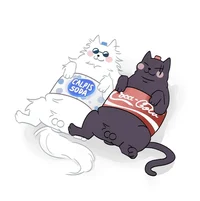 -Gojo And Geto Cats-