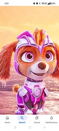 Skye loving caresses