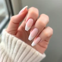 Long nails woman