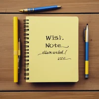 Wish note