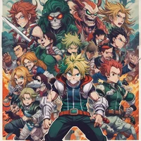 Mha and demon slayer