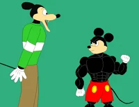 Buff Mickey Mouse