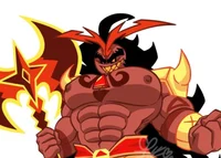 Burning spice cookie