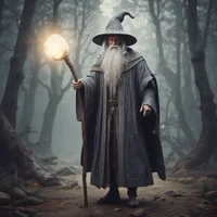 Awesome wizard guy