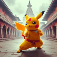 Kung Fu Pikachu