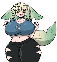 Leafeon girl