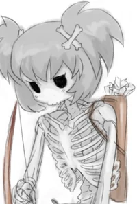 Skeleton girl 