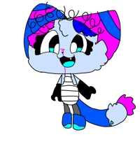 Mina the mixel cat g