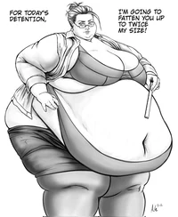 Fat teacher 