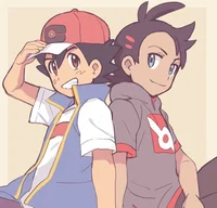 Pkmn Ash and Goh