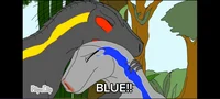 Blue x Indoraptor 