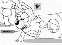 Bandit Heeler- stuck