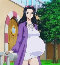 Pregnant Nico Robin