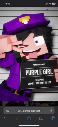 Purple girl 