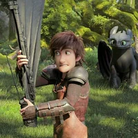 Hiccup and Toothless
