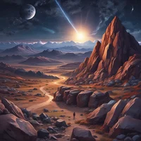 брошенный метеорит