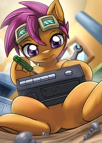 Unaware Scootaloo