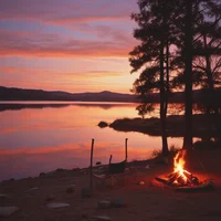 Camping with friends