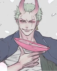 Zoro Demon AU