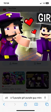 Purple guy and Wife 