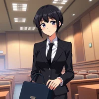 Kuudere lawyer