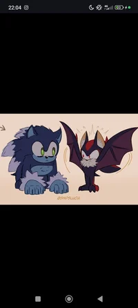 WereVamp Sonadow Pup