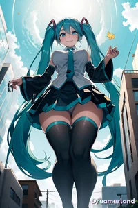 Giantess Miku