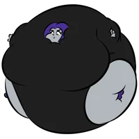 Inflated Raven