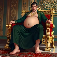 Pregnant King