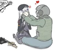 Jager and HK416