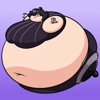 Blimp goth girl