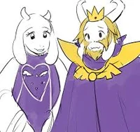 Toriel and Asgore