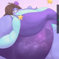 Blueberry space girl