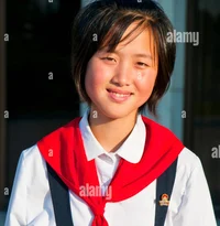 North Korean girl