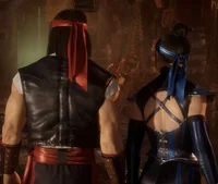 Liu kang and kitana