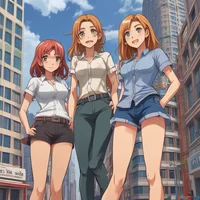 3 giantess roommate