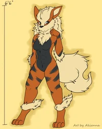 Anthro arcanine tf