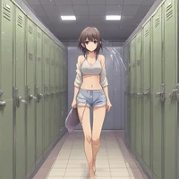 Girls locker room 