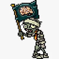 Flag Mummy Zombie
