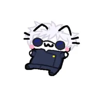 Gojo satoru as a cat