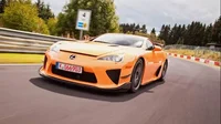 12 Lexus LFA Nurburg