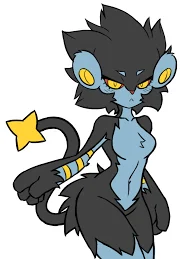 Anthro Luxray tf