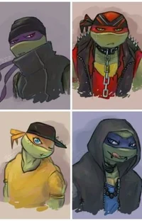 TMNT Street Punks Au