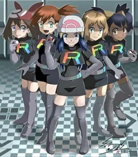Pk girls Team Rocket