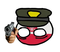 Polen with an gun